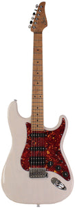 Suhr Limited Classic S Paulownia Guitar, Trans White