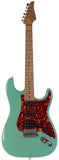 Suhr Limited Classic S Paulownia Guitar, Trans Seafoam Green