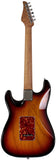 Suhr Limited Classic S Paulownia Guitar, 3-Tone Burst