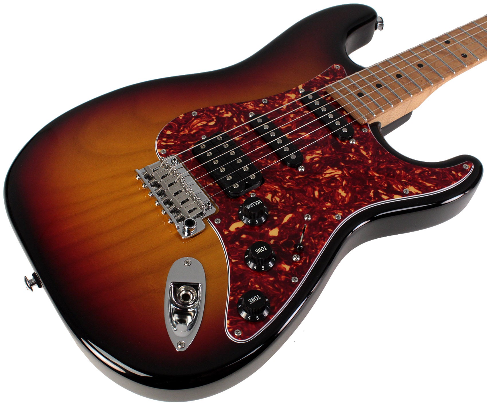 Suhr Limited Classic S Paulownia Guitar, 3-Tone Burst Suhr Limited Classic S Paulownia Guitar, 3-Tone Burst