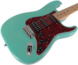 Suhr Limited Classic S Paulownia Guitar, Trans Seafoam Green, Hardshell Case
