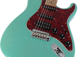 Suhr Limited Classic S Paulownia Guitar, Trans Seafoam Green, Hardshell Case
