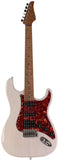 Suhr Limited Classic S Paulownia Guitar, Trans White