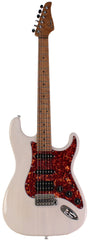 Suhr Limited Classic S Paulownia Guitar, Trans White