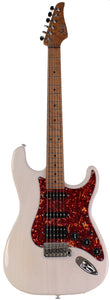 Suhr Limited Classic S Paulownia Guitar, Trans White