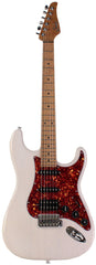 Suhr Limited Classic S Paulownia Guitar, Trans White