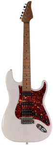 Suhr Limited Classic S Paulownia Guitar, Trans White