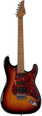 Suhr Limited Classic S Paulownia Guitar, 3-Tone Burst