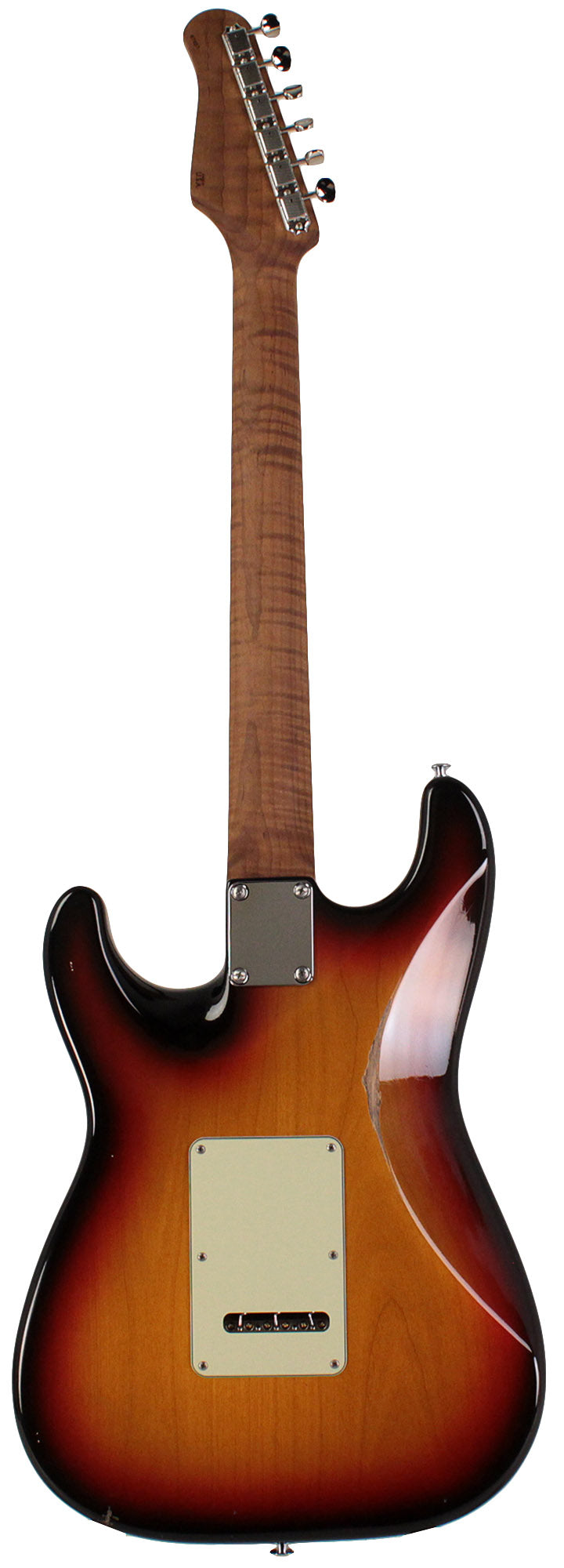 Suhr Select Classic S Antique HSS Guitar, Roasted Neck, 3-Tone