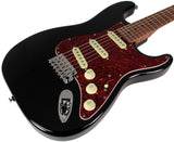 Suhr Select Classic S Guitar, Roasted Flamed Neck, Black, Maple
