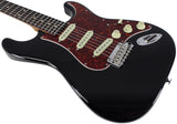 Suhr Classic S Roasted Select Guitar, Black, Rosewood