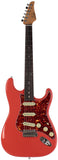 Suhr Select Classic S Guitar, Roasted Flamed Neck, Fiesta Red, Rosewood - B-Stock