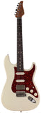Suhr Classic S HSS Roasted Select Guitar, Olympic White, Rosewood