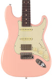 Suhr Select Classic S HSS Roasted Flamed Guitar, Shell Pink, Rosewood