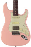 Suhr Select Classic S HSS Roasted Flamed Guitar, Shell Pink, Rosewood