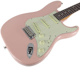 Suhr Classic S Roasted Select Guitar, Shell Pink, Rosewood