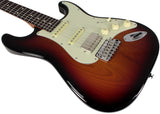 Suhr Select Classic S HSS Roasted Flamed Guitar, 3-Tone Burst, Rosewood