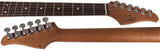Suhr Select Classic S HSS Guitar, Roasted Flamed Neck, 3-Tone Burst, Rosewood