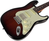Suhr Select Classic S HSS Roasted Flamed Guitar, 3-Tone Burst, Rosewood