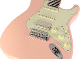 Suhr Select Classic S HSS Guitar, Roasted Flamed Neck, Shell Pink, Rosewood