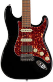 Suhr Select Classic S HSS Guitar, Roasted Flamed Neck, Black, Maple