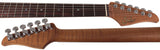 Suhr Select Classic S HSS Guitar, Roasted Flamed Neck, Black, Rosewood