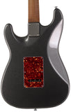 Suhr Select Classic S Guitar, Roasted Flamed Neck, Charcoal Frost Metallic, Rosewood