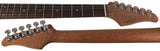 Suhr Select Classic S Guitar, Roasted Flamed Neck, Charcoal Frost Metallic, Rosewood