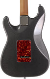 Suhr Select Classic S HSS Guitar, Roasted Flamed Neck, Charcoal Frost Metallic, Rosewood