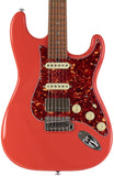 Suhr Select Classic S HSS Guitar, Roasted Flamed Neck, Fiesta Red, Maple