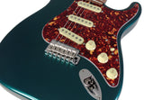Suhr Select Classic S Guitar, Roasted Flamed Neck, Ocean Turquoise, Maple