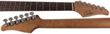 Suhr Select Classic S HSS Guitar, Roasted Flamed Neck, Ocean Turquoise, Rosewood