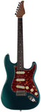Suhr Select Classic S Guitar, Roasted Flamed Neck, Ocean Turquoise, Rosewood