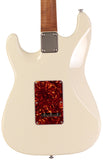 Suhr Select Classic S HSS Guitar, Roasted Flamed Neck, Olympic White, Rosewood