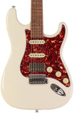 Suhr Select Classic S HSS Guitar, Roasted Flamed Neck, Olympic White, Maple