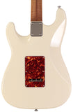 Suhr Select Classic S HSS Guitar, Roasted Flamed Neck, Olympic White, Maple