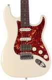 Suhr Select Classic S HSS Guitar, Roasted Flamed Neck, Olympic White, Rosewood