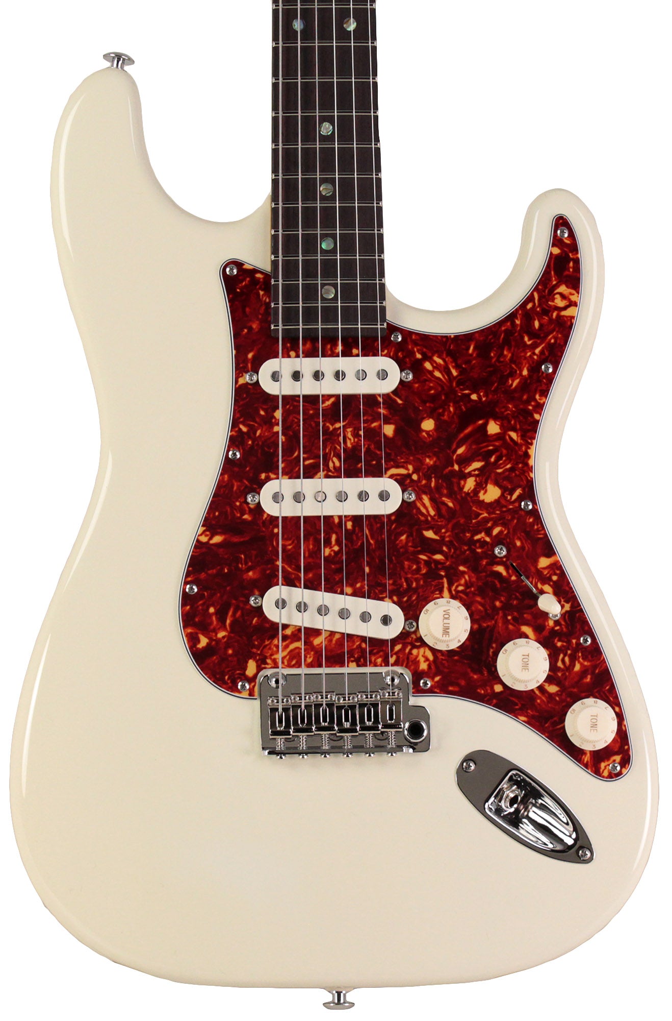 Suhr Select Classic S Guitar, Roasted Flamed Neck, Olympic