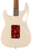 Suhr Select Classic S HSS Guitar, Roasted Flamed Neck, Olympic White, Maple