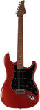 Suhr Select Classic S Guitar, Roasted Flamed Neck, Orange Crush Metallic, Maple