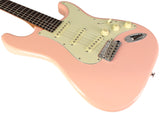Suhr Select Classic S Guitar, Roasted Flamed Neck, Shell Pink, Rosewood