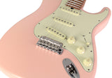 Suhr Select Classic S Guitar, Roasted Flamed Neck, Shell Pink, Maple