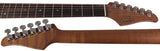 Suhr Select Classic S HSS Guitar, Roasted Flamed Neck, Shell Pink, Rosewood