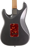 Suhr Select Classic S HSS Guitar, Roasted Flamed Neck, Charcoal Frost Metallic, Rosewood