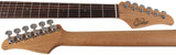 Suhr Select Classic S HSS Guitar, Roasted Flamed Neck, Charcoal Frost Metallic, Rosewood