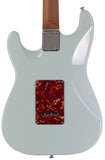 Suhr Select Classic S Guitar, Roasted Flamed Neck, Sonic Blue, Rosewood