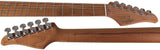 Suhr Select Classic S HSS Guitar, Roasted Flamed Neck, Sonic Blue, Maple