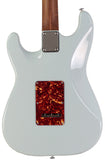 Suhr Select Classic S Guitar, Roasted Flamed Neck, Sonic Blue, Maple