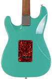 Suhr Select Classic S Guitar, Roasted Flamed Neck, Seafoam Green, Rosewood