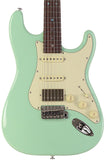 Suhr Select Classic S HSS Guitar, Roasted Flamed Neck, Surf Green, Rosewood